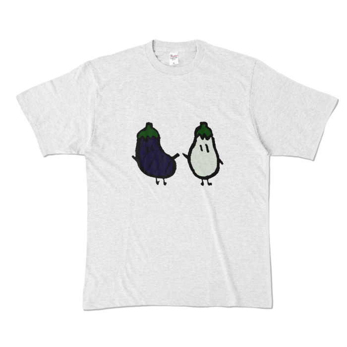 カラーTシャツ - XL - アッシュ (淡色)