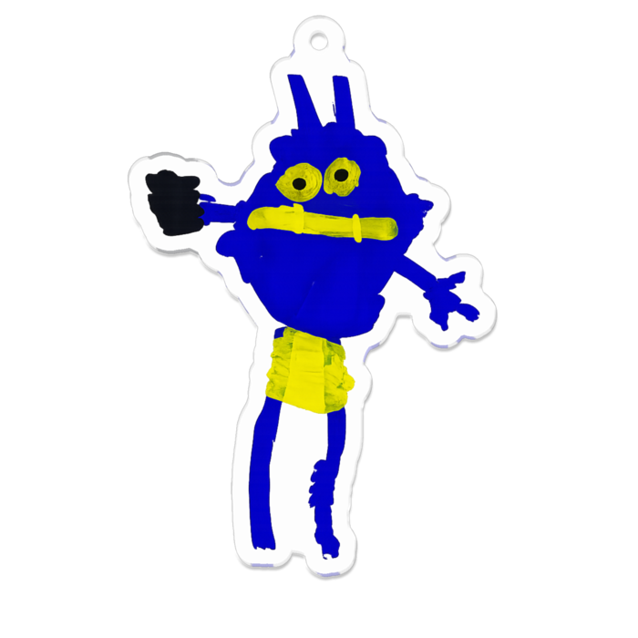 アクリルキーホルダー - 70 x 70 (mm)