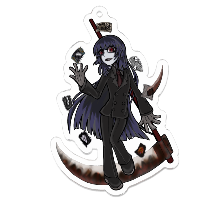 アクリルキーホルダー - 70 x 70 (mm)