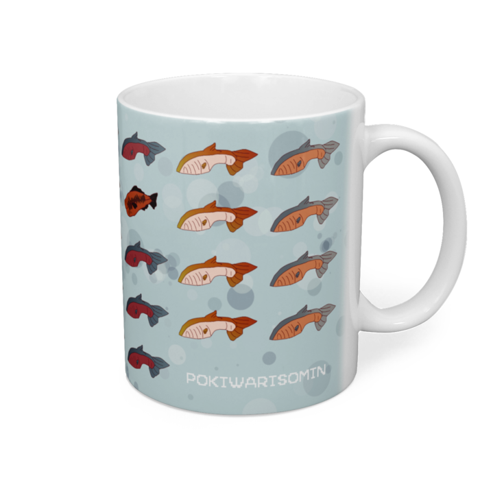 マグカップ - 直径 8 cm / 高さ 9.5 cm