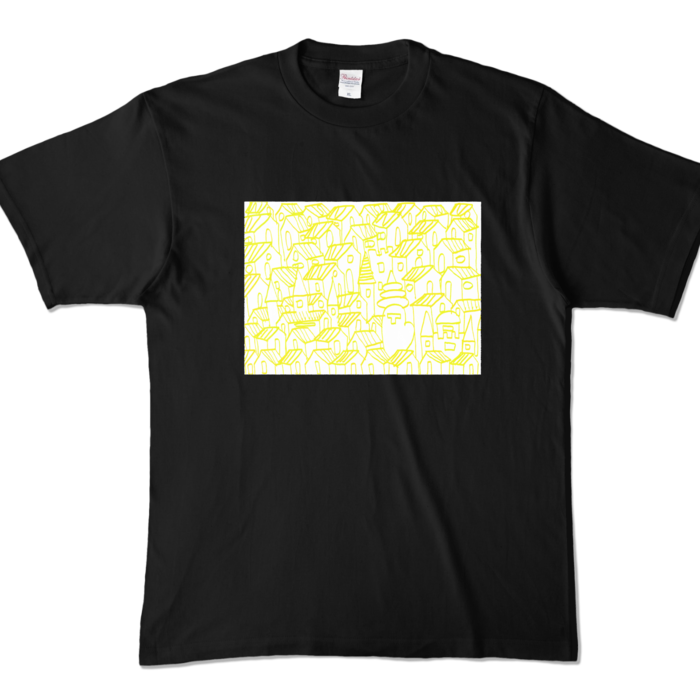 カラーTシャツ - XL - ブラック (濃色)