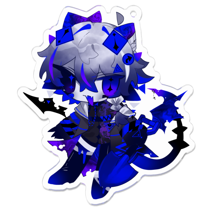 アクリルキーホルダー - 70 x 70 (mm)