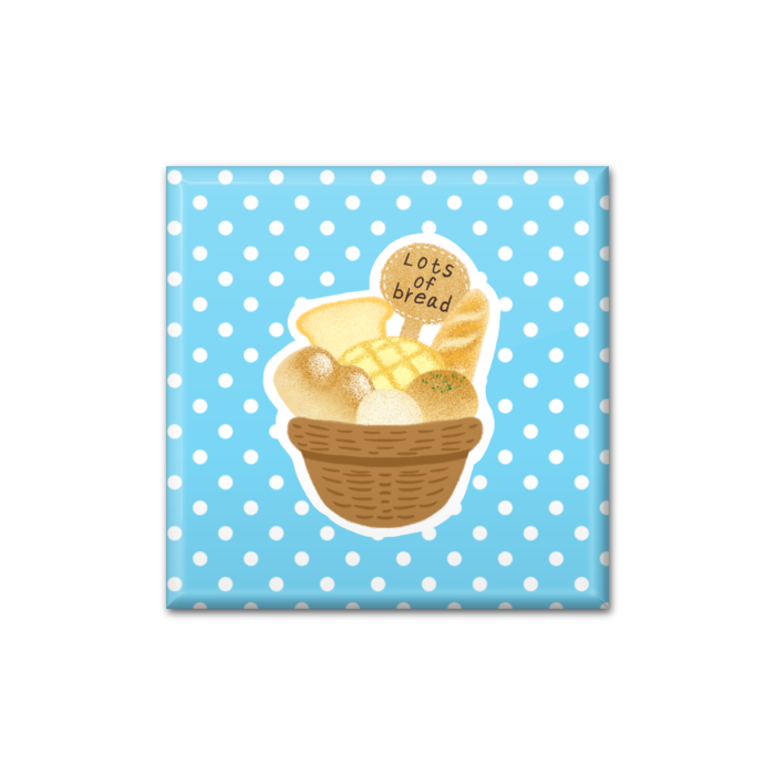 缶バッジ - 四角形40mm