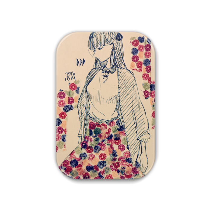 缶バッジ - 角丸 51x76mm