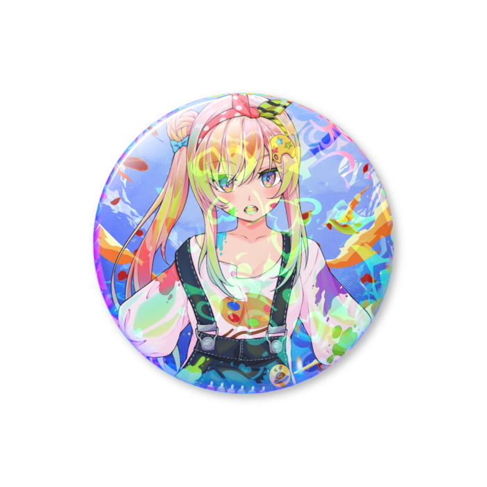 ホログラム缶バッジ - 32mm