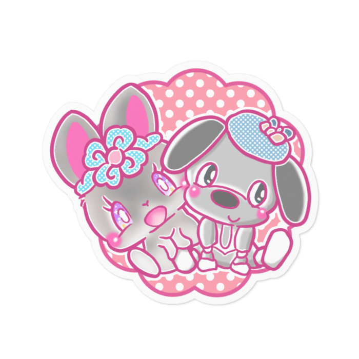 ステッカー - 100 x 100 (mm)