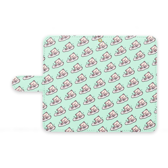手帳型Androidケース - M - ストラップ穴 あり