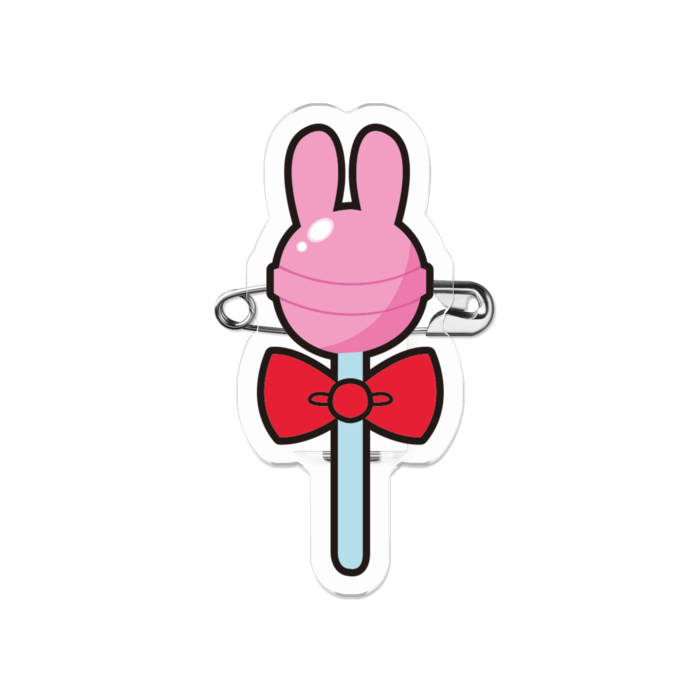 アクリルバッジ - 50 x 50 (mm)