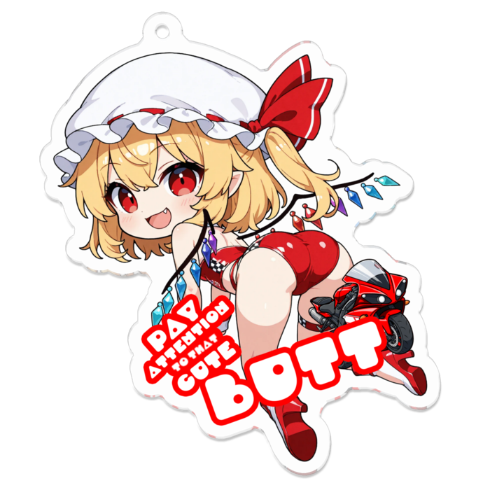 アクリルキーホルダー - 70 x 70 (mm)(1)