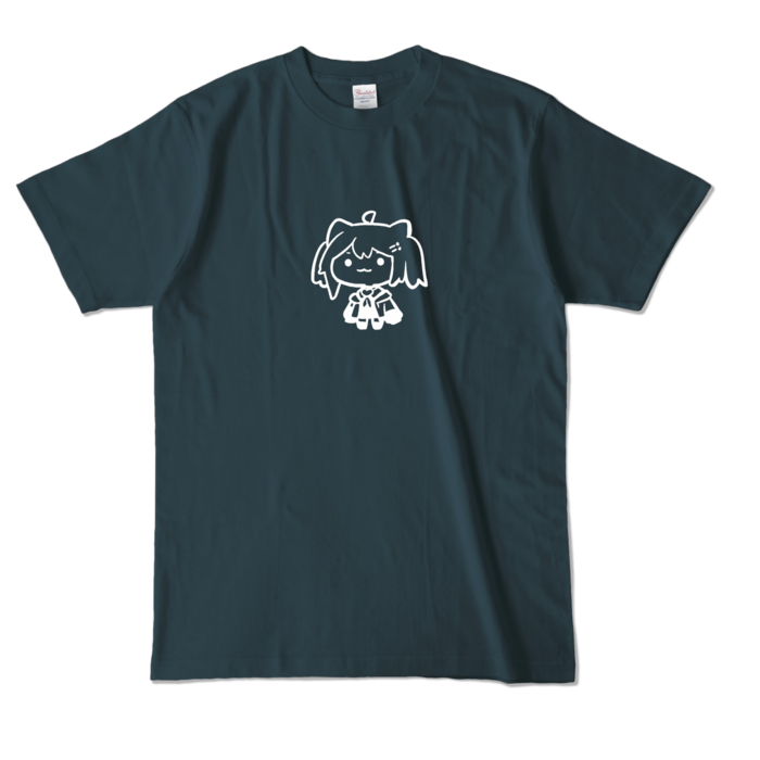 カラーTシャツ - L - デニム (濃色)