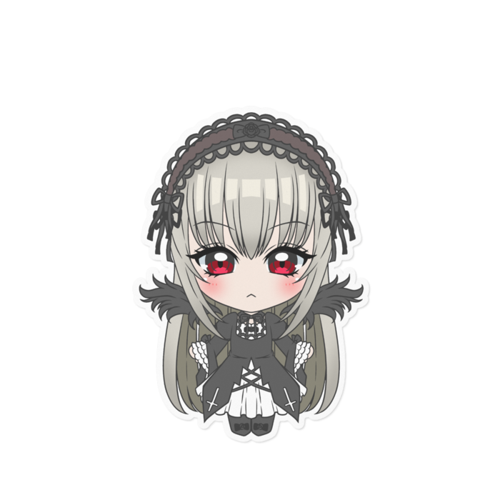 ステッカー - 160 x 160 (mm)ホワイト