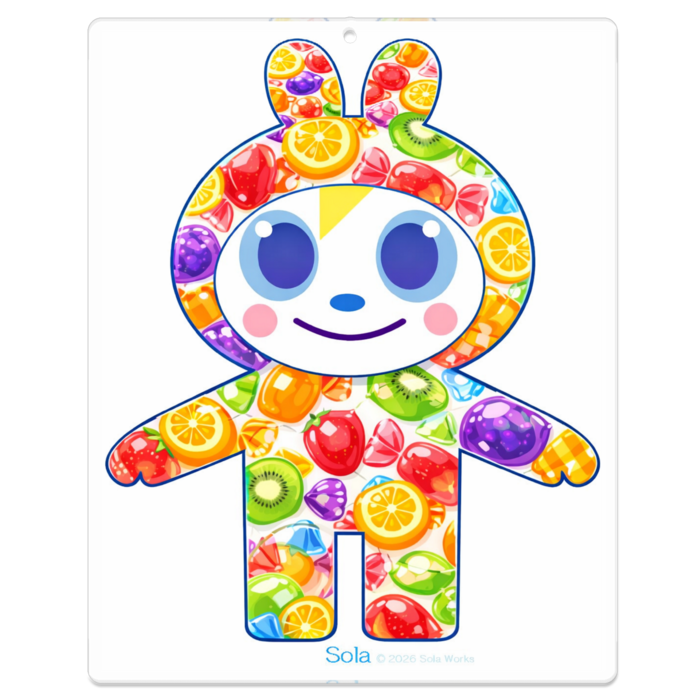 アクリルキーホルダー - W100 × 100mm 以内