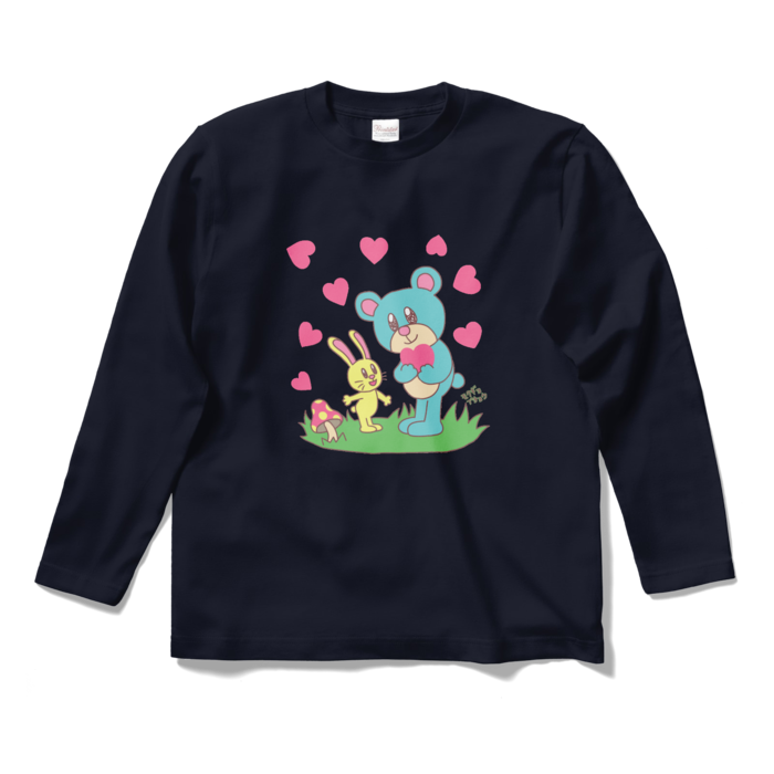 ロングスリーブTシャツ - S - ネイビー