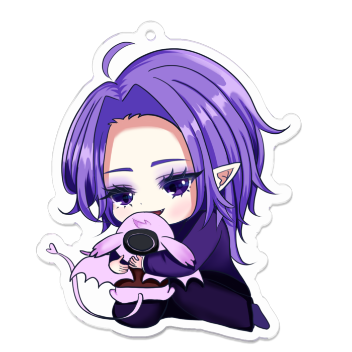 アクキー(慈愛ちゃん) - 70 x 70 (mm)