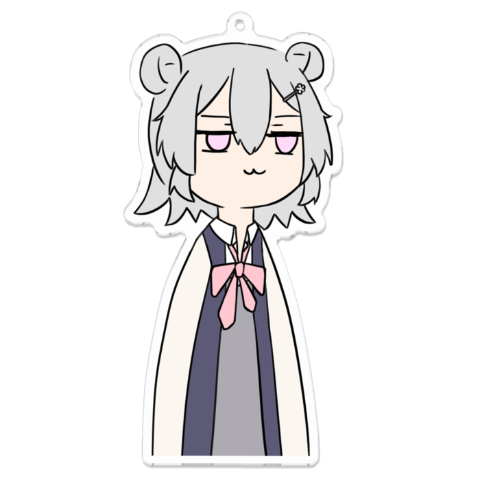 アクリルキーホルダーL - 100 x 100 (mm)