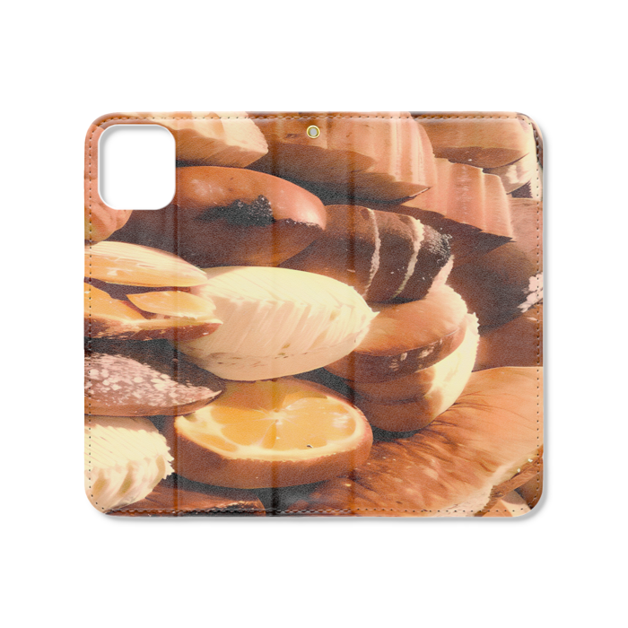 手帳型iPhoneケース（ベルトなし） - iPhone 11 - ストラップ穴 あり