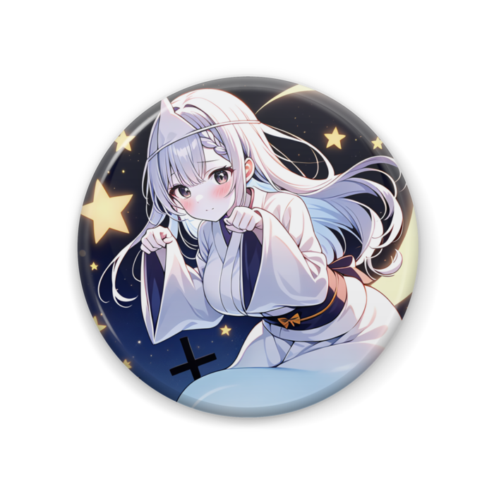 幽霊麗奈2缶バッジ - 57mm