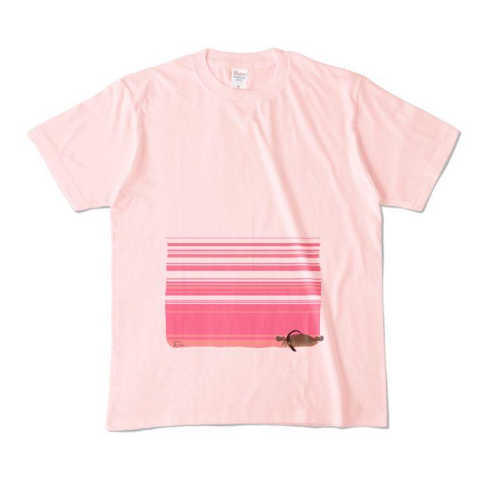 カラーTシャツ - M - ライトピンク (淡色)