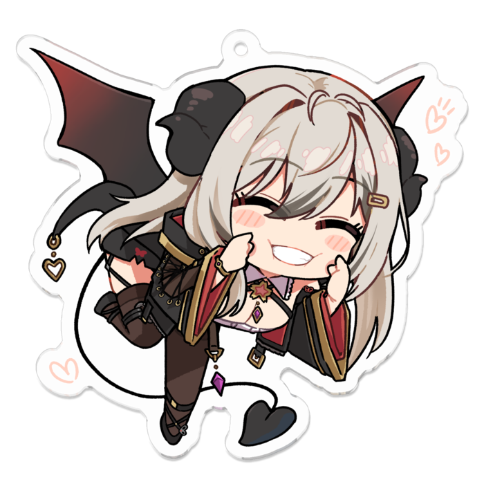 アクリルキーホルダー - 70 x 70 (mm)