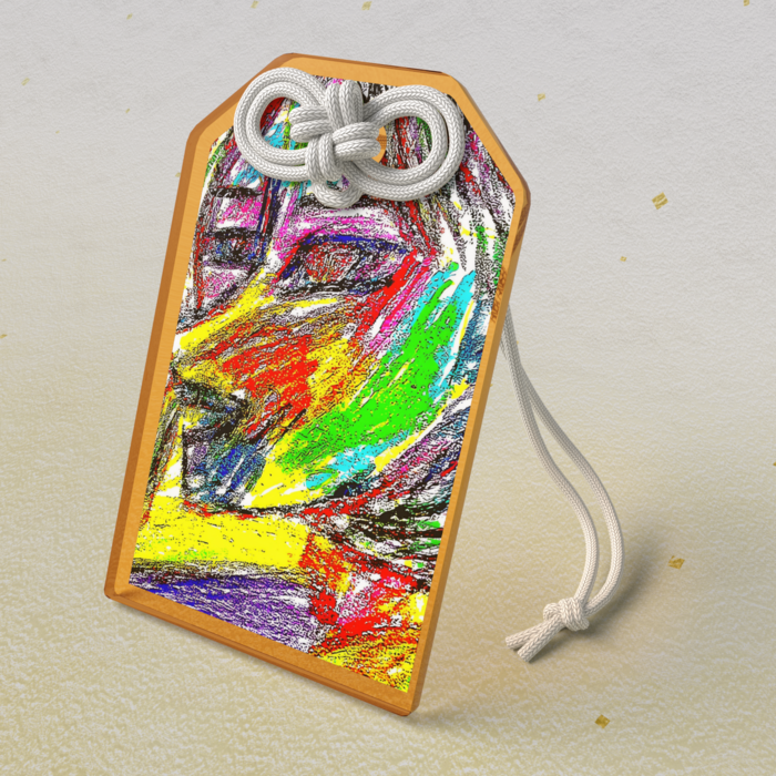 アクリルお守り - 50 × 80mm(3)