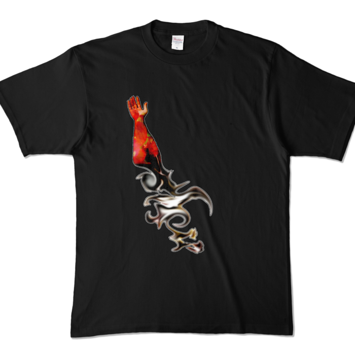 カラーTシャツ - XL - ブラック (濃色)