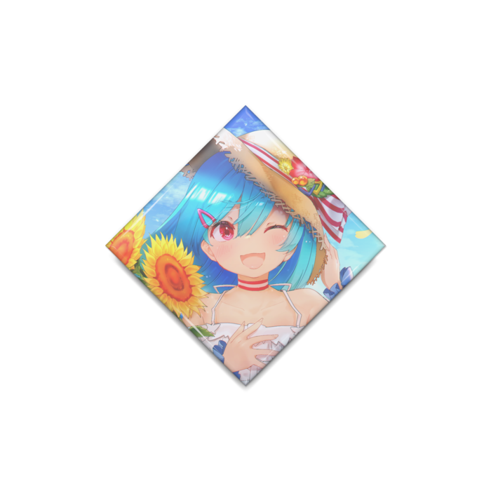 缶バッジ - ひし形40mm