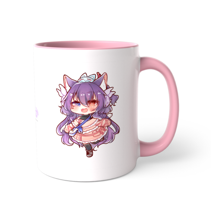 ツートンカラーマグカップ - 直径 8.2cm / 高さ 9.5cm