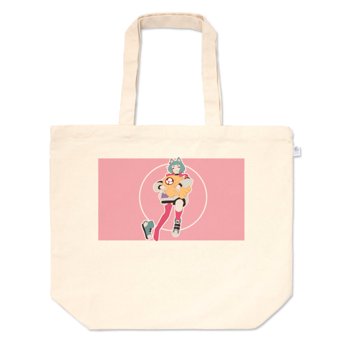 トートバッグ - L - プリント面積中