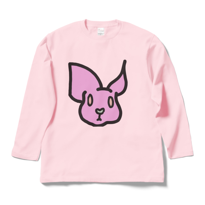 ロングスリーブTシャツ - L - ライトピンク