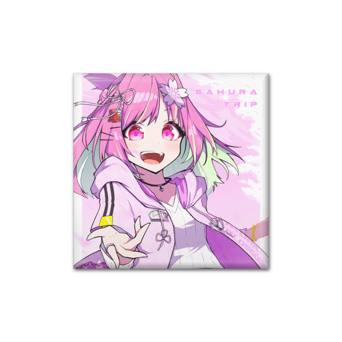 缶バッジ - 四角形40mm