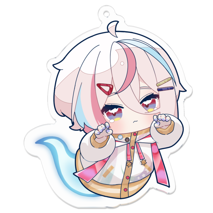 アクリルキーホルダー-涙-