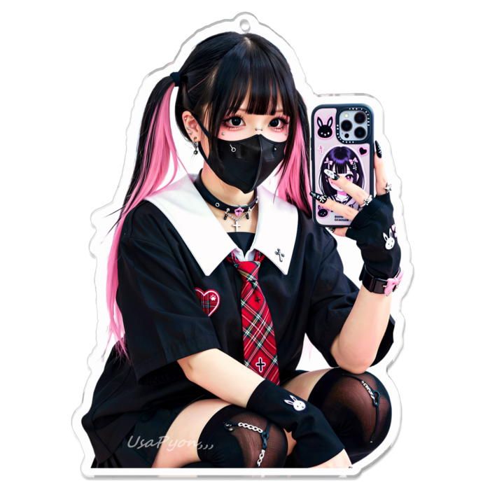 アクリルキーホルダー - W100 × 100mm 以内