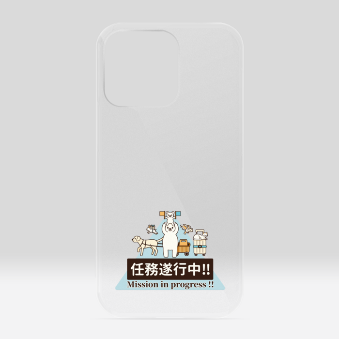 クリアiPhoneケース　iPhone 13Pro