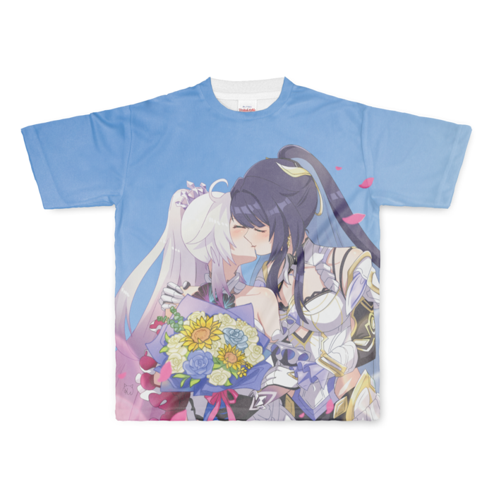 フルグラフィックTシャツ - L - 両面印刷