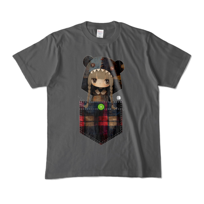 カラーTシャツ - M - チャコール (濃色)