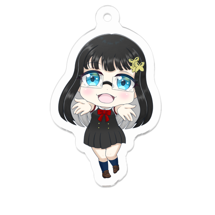 アクリルキーホルダー - 50 x 50 (mm)