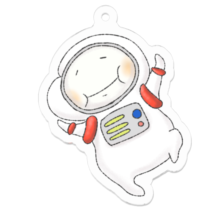 アクリルキーホルダー - 50 x 50 (mm)