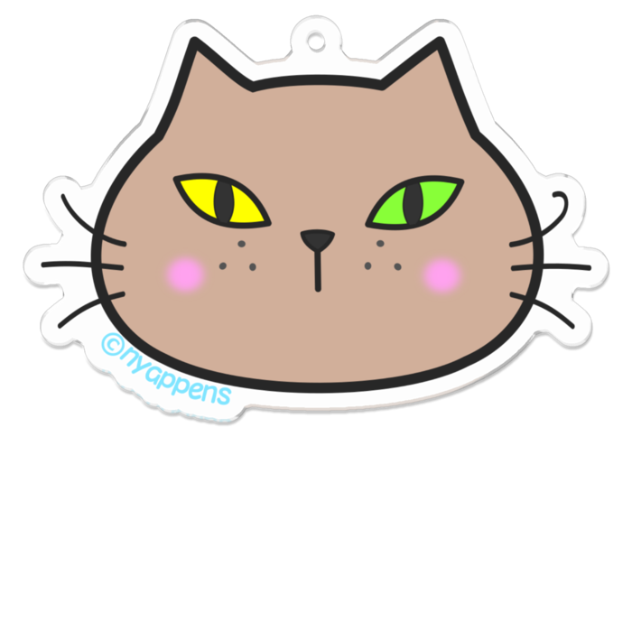 アクリルキーホルダー - 70 x 70 (mm)