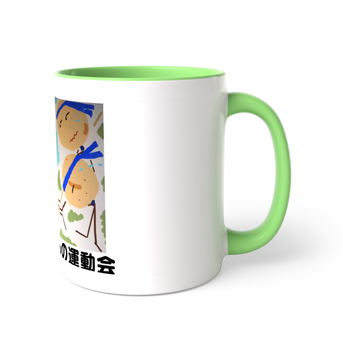 ツートンカラーマグカップ - 直径 8.2cm / 高さ 9.5cm