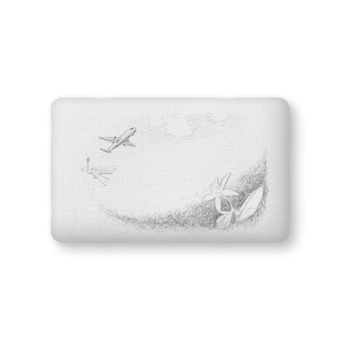 ふかふかクッション - 中（H36×W56cm） - 片面