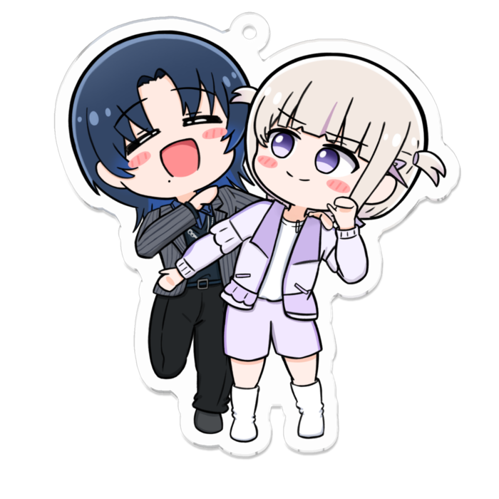 アクリルキーホルダー - 70 x 70 (mm)