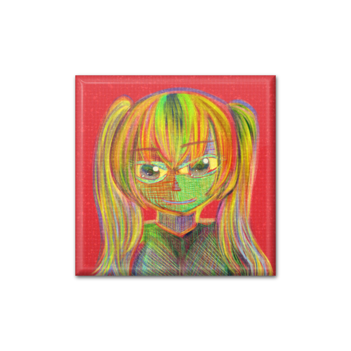 缶バッジ - 四角形40mm