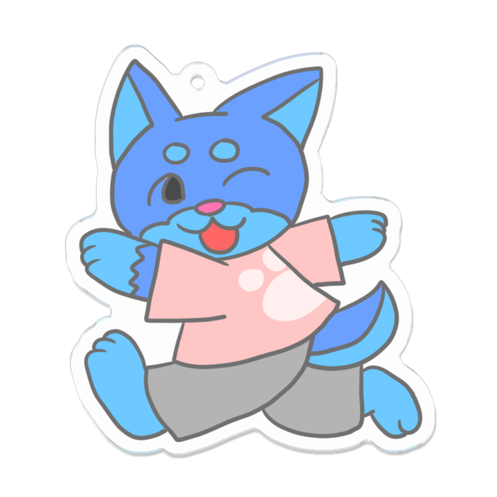 アクリルキーホルダー - 70 x 70 (mm)