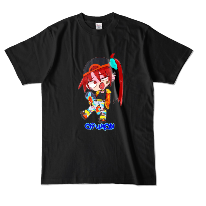 カラーTシャツ - L - ブラック (濃色)