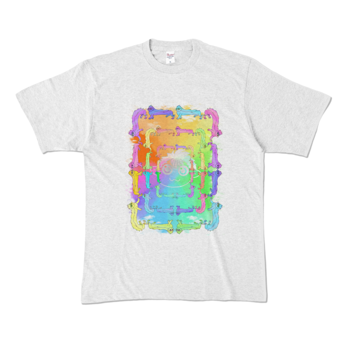 カラーTシャツ - XL - アッシュ (淡色)
