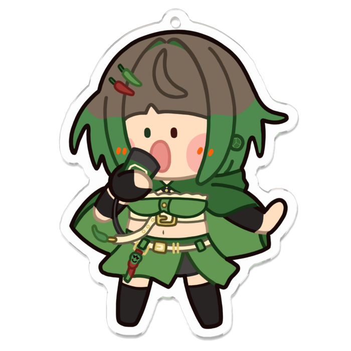 アクリルキーホルダー - 70 x 70 (mm)