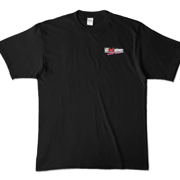 カラーTシャツ - XL - ブラック (濃色)