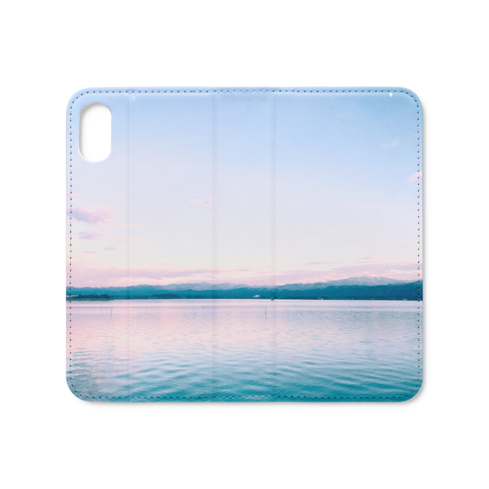 手帳型iPhoneケース(ベルトなし) - iPhone XS / X - ストラップ穴 なし