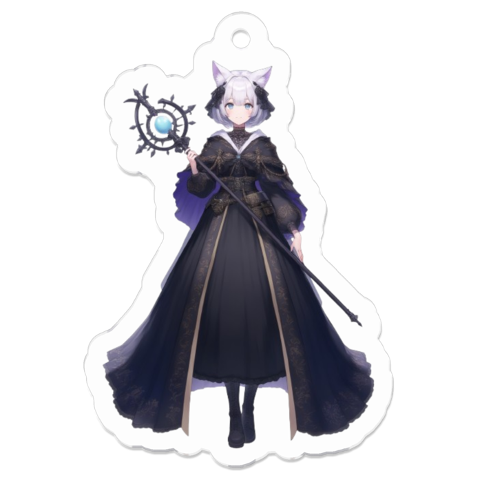 アクリルキーホルダー - 50 x 50 (mm)