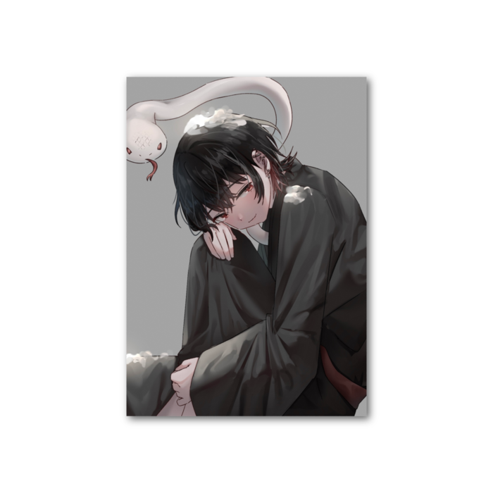 フォト風カード - 縦 - 片面